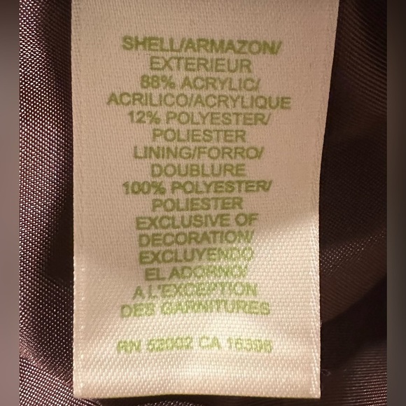 Vintage Sigrid Olsen Tweed Blazer Button Down Jacket Women’s Size 8 - Picture 12 of 12